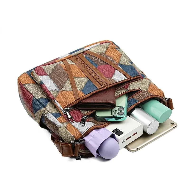 Madge PU Leather Handbag