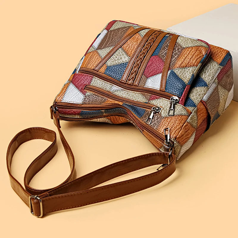 Madge PU Leather Handbag