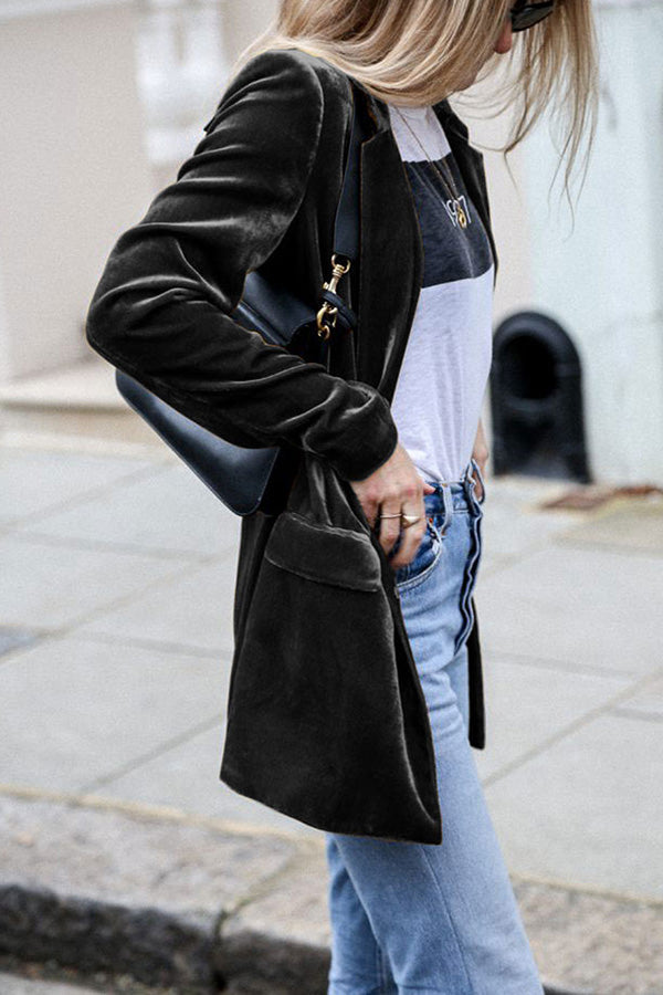 Connie | Velvet Blazer for Women
