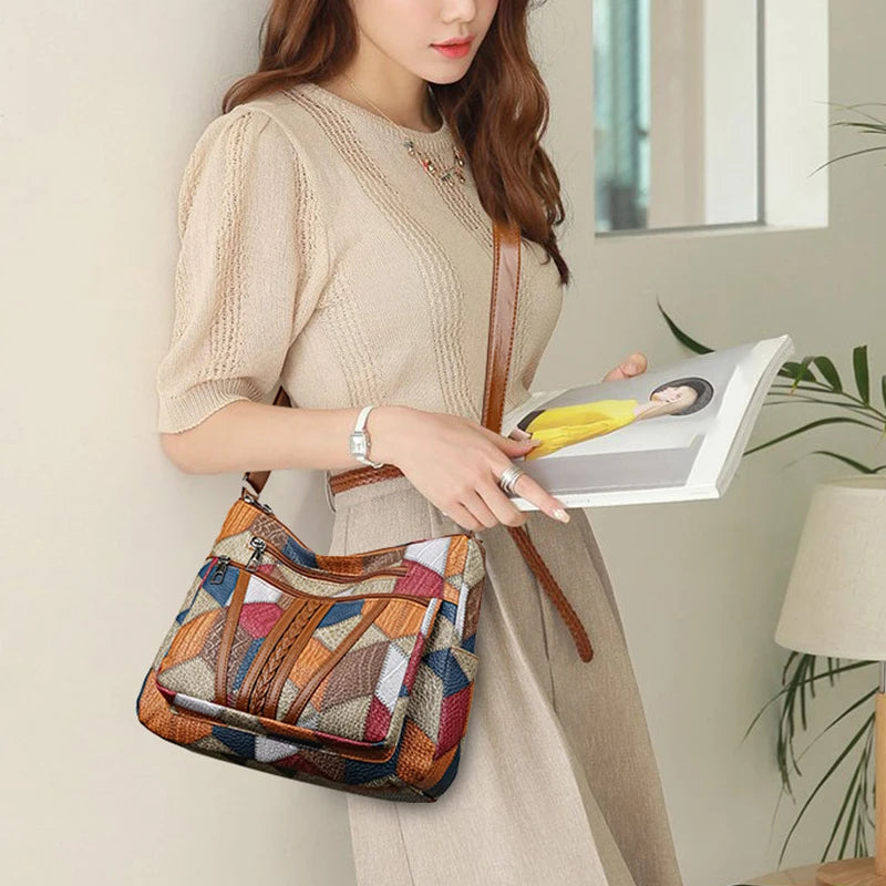 Madge PU Leather Handbag