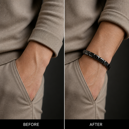 Korvos Hematite Bracelet