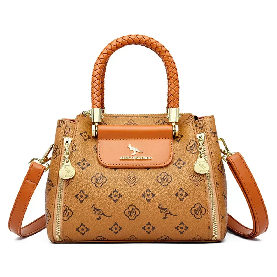 Sage | Designer Large Capacity Leather Bag