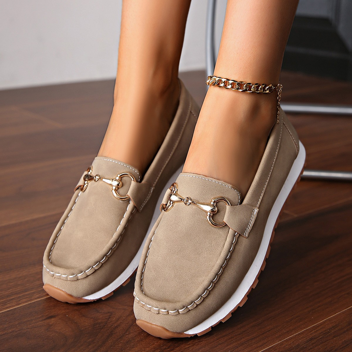 Yasim | Flat Buckle Loafers